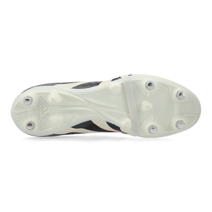 adidas Predator League Fold-over Tongue SG Champagne - Blanc/Noir/Pure Ruby