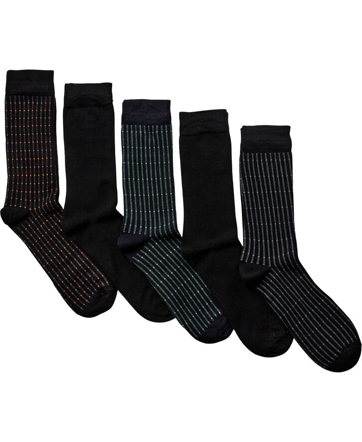Lindbergh 5 pack mixed bamboo sock Multi