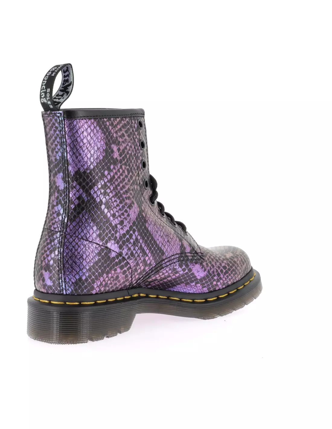 1460 PASCAL IRIDESCENT VIPER - Boots & bottines BLACKBLUEVIPERCROCEMBOSS