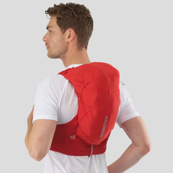 Sac trail SALOMON ADV SKIN 12 SET GOJI BERRY/EBONY