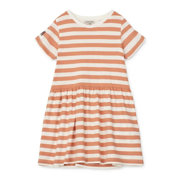 Liewood Robe courte Coton Bio Lima | Terracotta