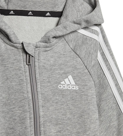adidas Performance Strampler - I 3S FT ONESIE - Grau/Weiß