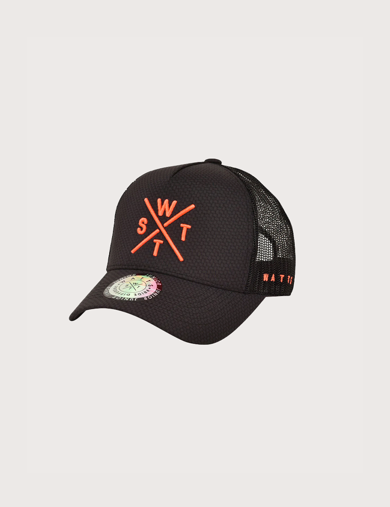 WATTS CASQUETTE ENFANT TRUCKER TRIBE DARK IRON