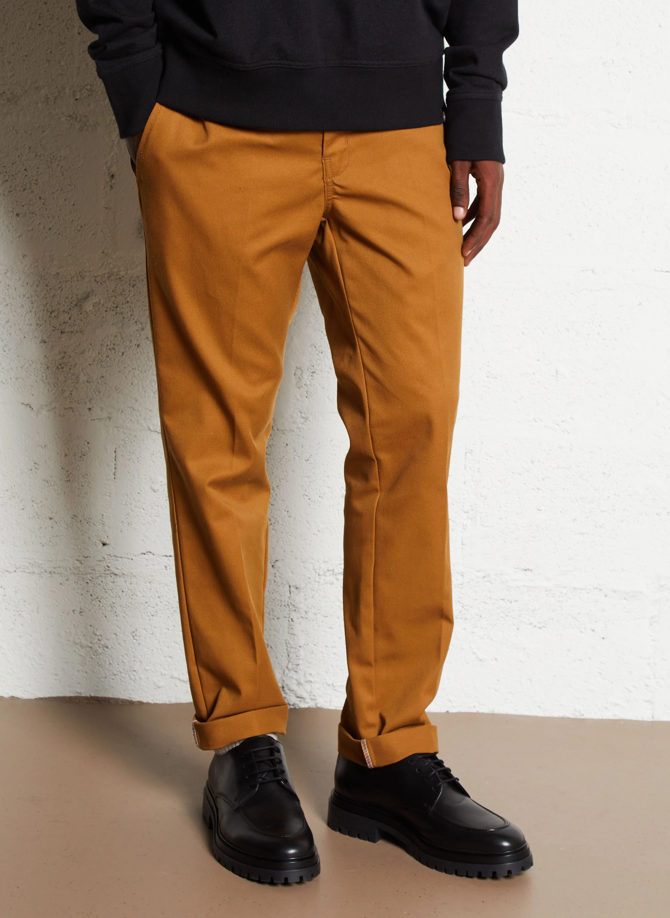 872 - Pantalon slim fit | Marron