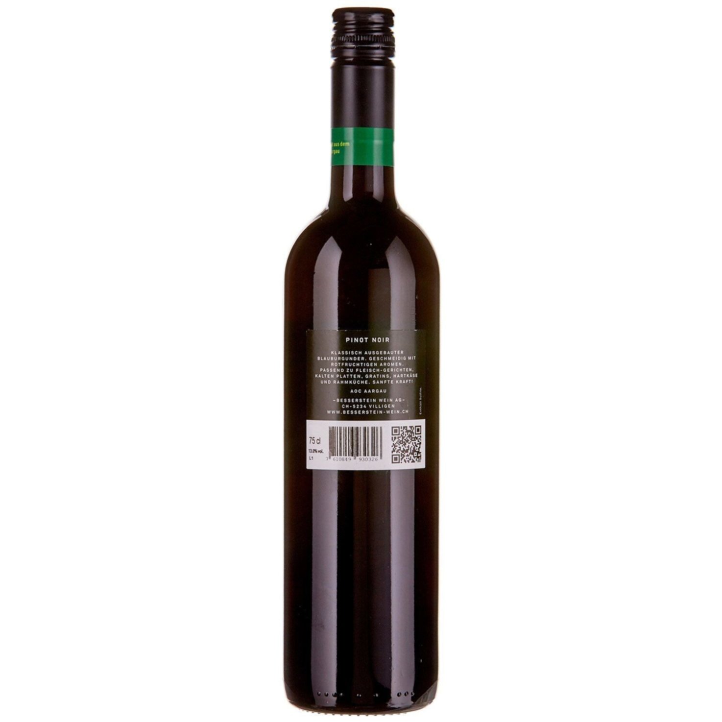 Aargau AOC Pinot Noir Besserstein -75cl