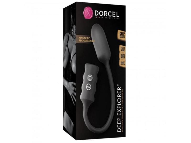 Marc Dorcel Vibrator Deep Explorer Ausgefallener Pulsator für eine intensive Stimulation der tiefer liegenden erogenen Zonen