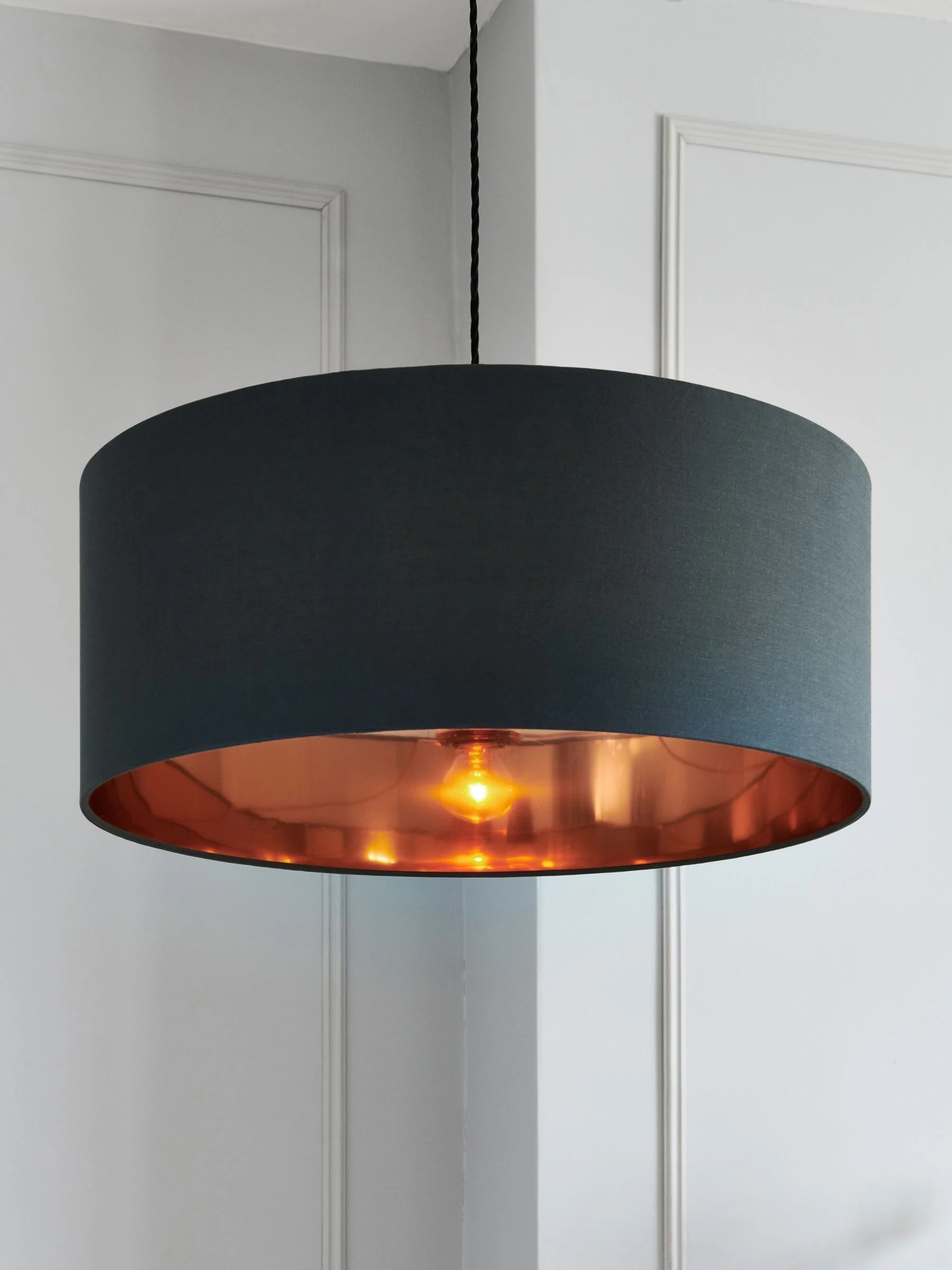 Rico plafondlamp met gemakkelijk te monteren kap