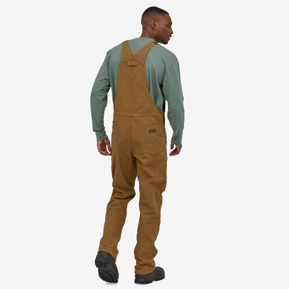 Iron Forge Herren-Latzhose aus Hanf-Canvas – Lang