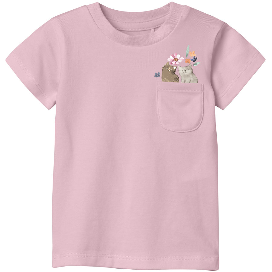 name it T-Shirt Nbfdyriah Parfait Pink