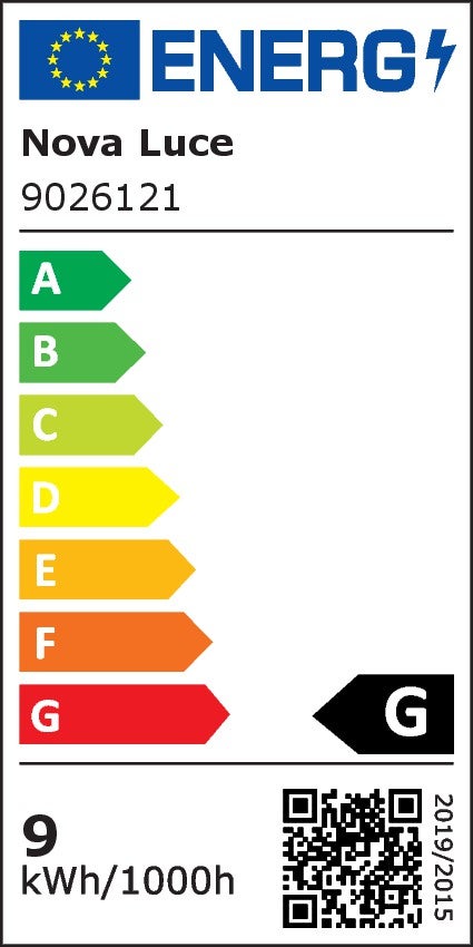 LED-padverlichting Tala in zwart 9W 630lm IP54 195mm