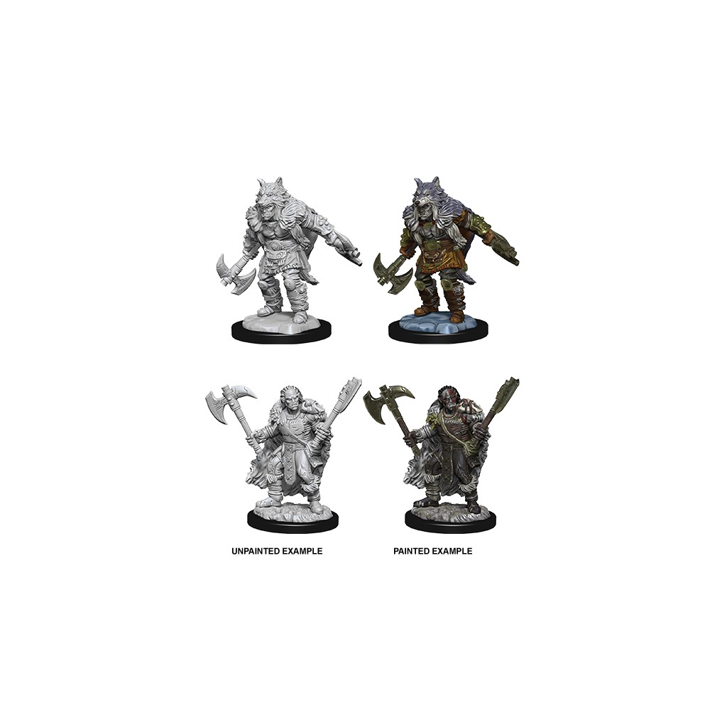 D&D Nolzur's Marvelous Unpainted Miniatures: Male Half Orc Barbarian