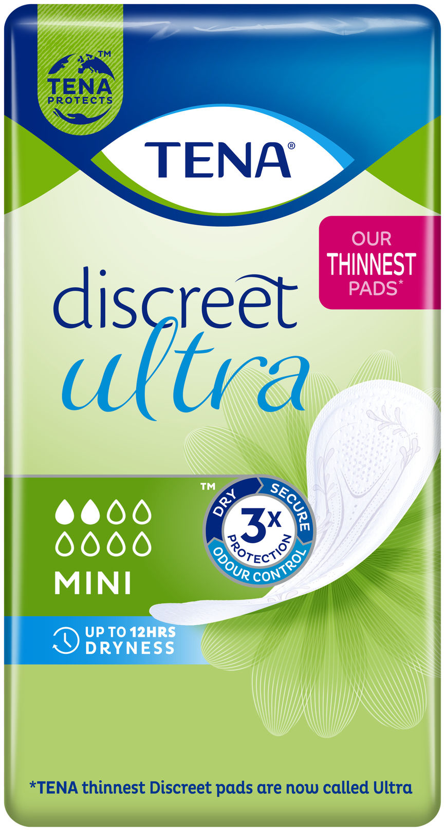 TENA Discreet Ultra Mini bind 20 stk