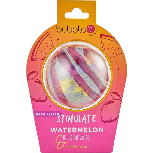 Stimulate Badekugel Wassermelone & Zitrone