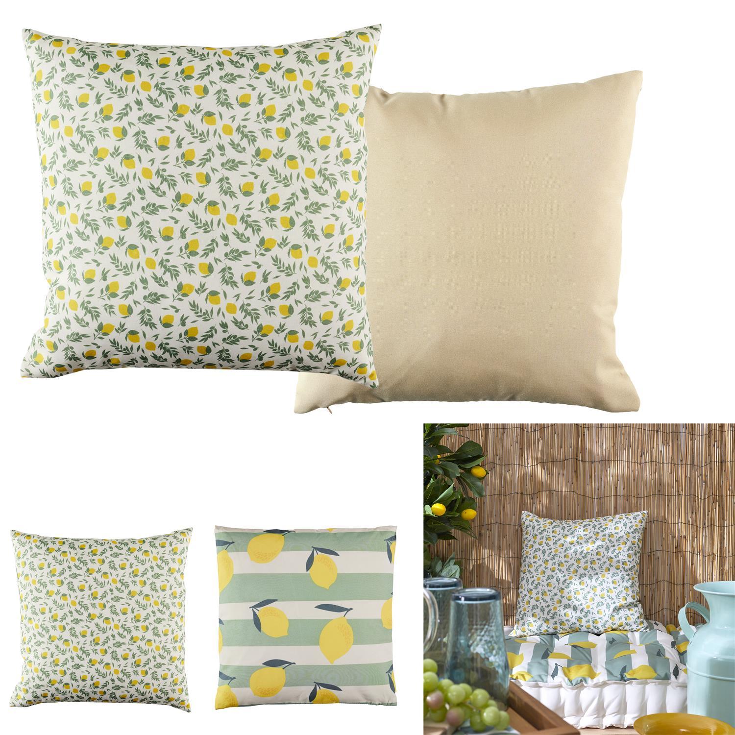 COUSSIN DEPERLANT CITRONS 40X40CM