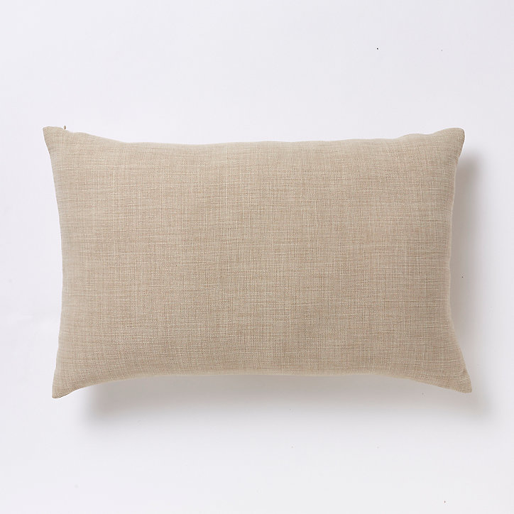 Coussin GoodHome Novan beige 40 x 60 cm