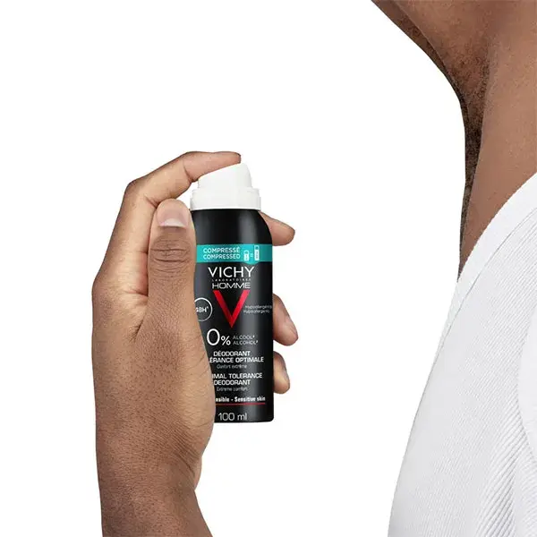Desodorante Spray Vichy Men's Optimal Tolerance 48h 100ml