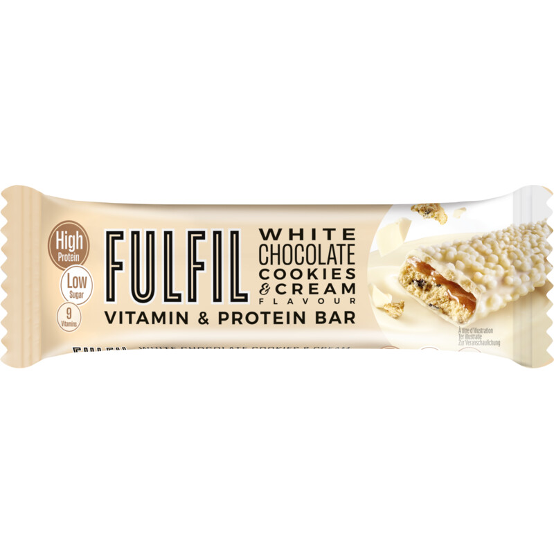 FulFil White cookies & cream