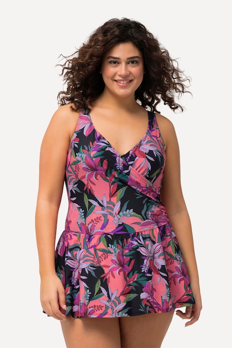 Badekleid, Blätter, Softcups, Bügel