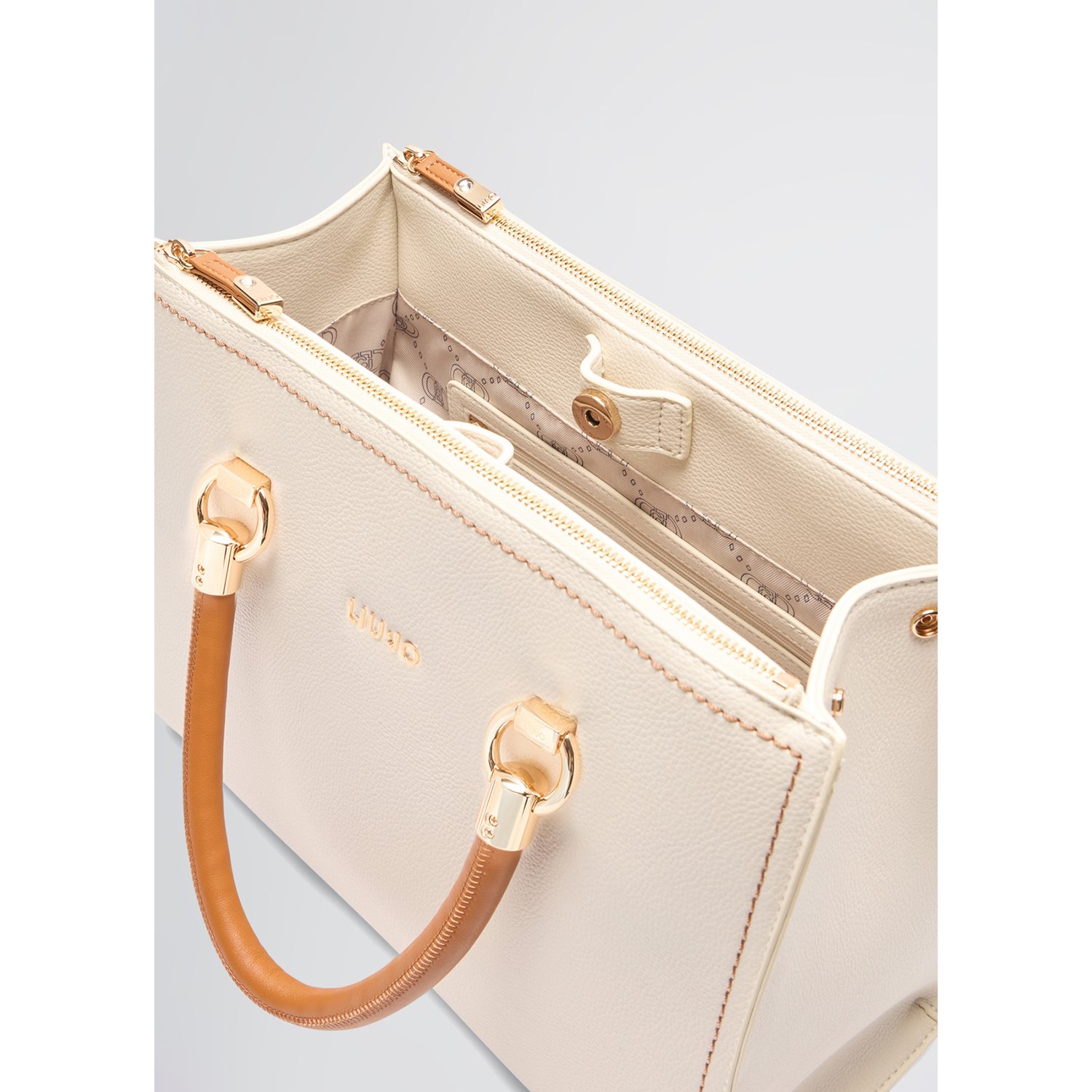 Liu Jo Manhattan Boston Bag cream/bran