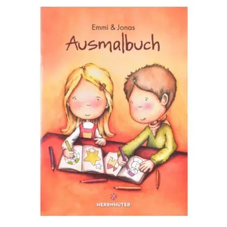 Herrnhuter Sterne Ausmalbuch Emmi & Jonas