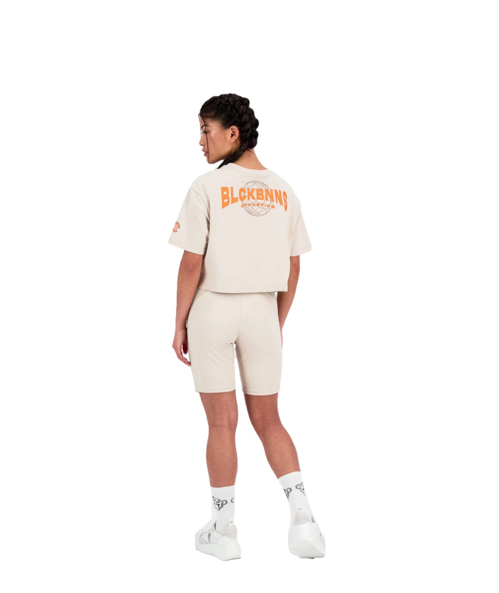 Black Bananas Shuttle Korte Broek Dames Beige