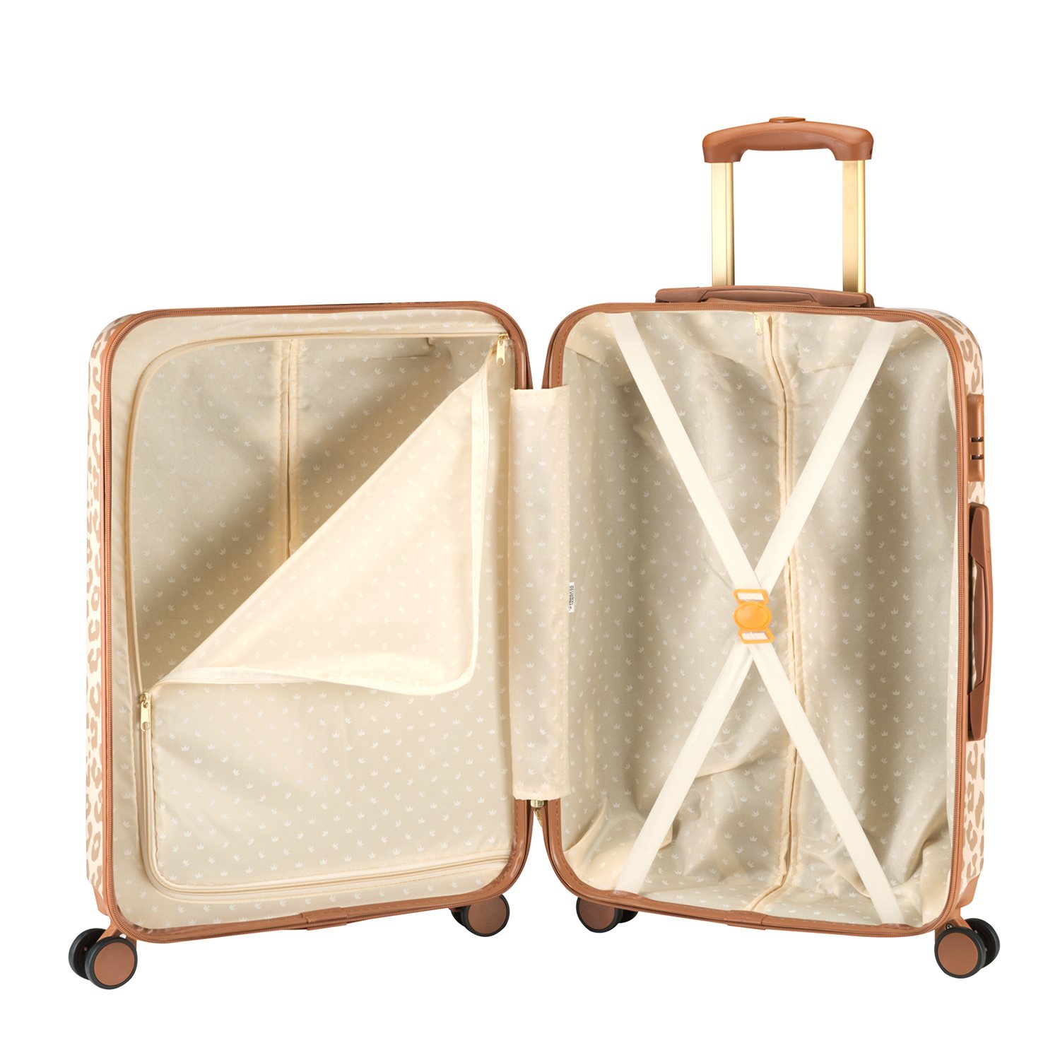 Princess Traveller Animal Print Medium Trolley leopard