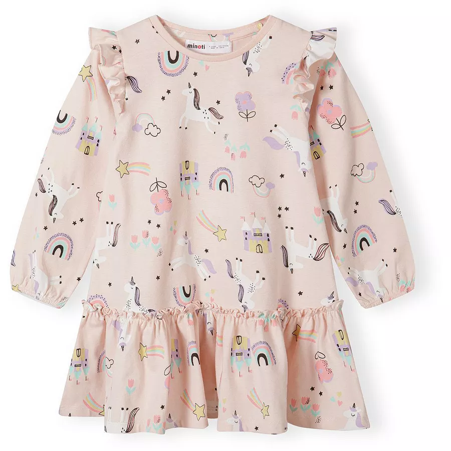 MINOTI Jerseykleid Korallrot