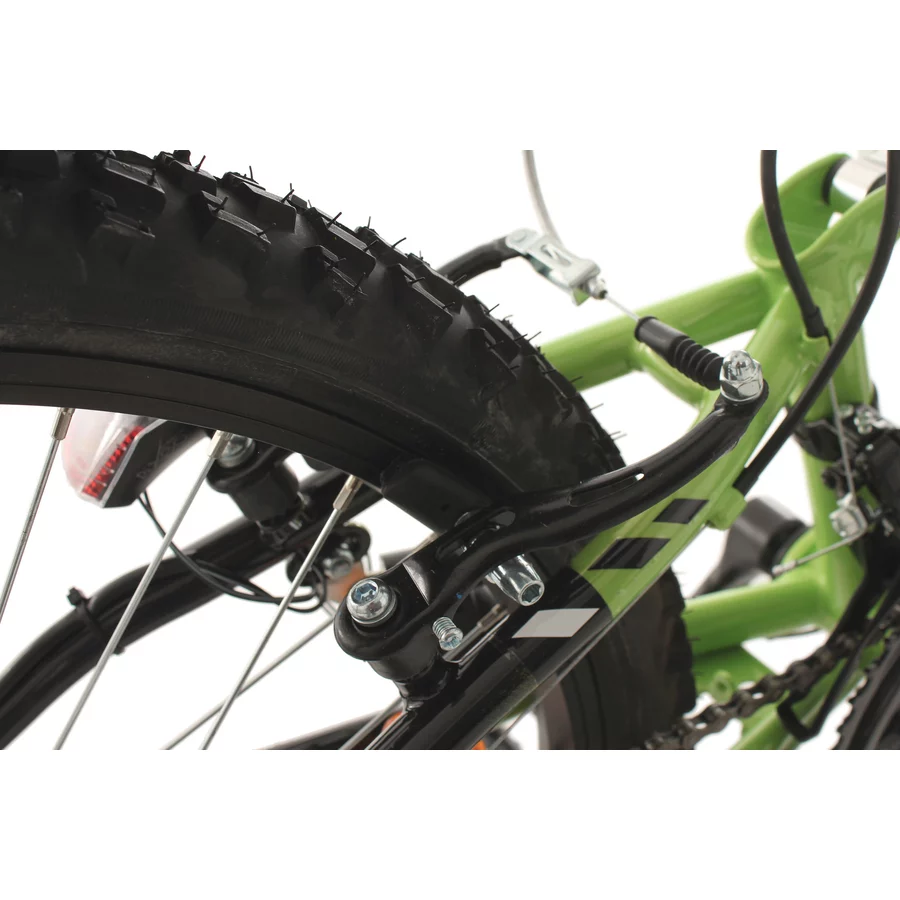 KS Cycling Kinderfahrrad 24'' Zodiac RH 38 cm weiß-grün