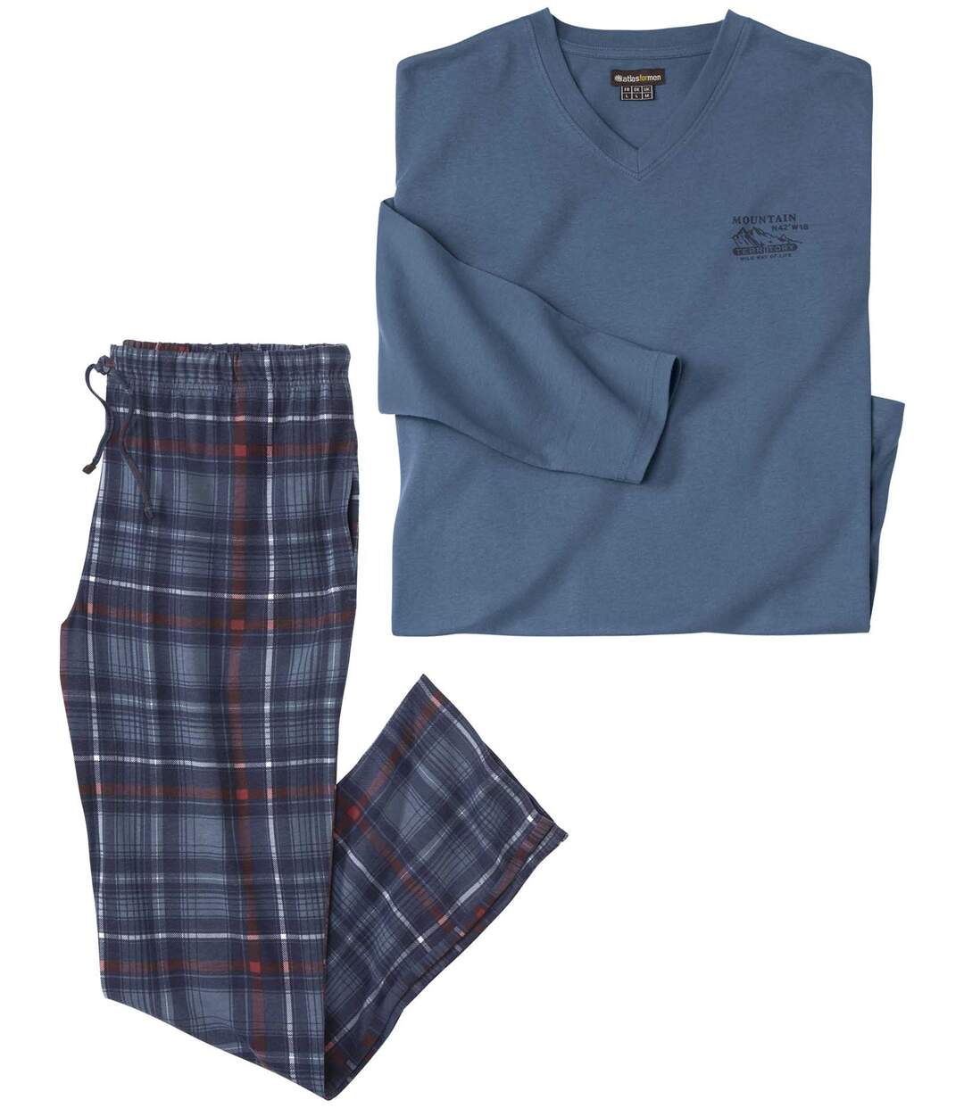 Pyjama Jersey Ecossais