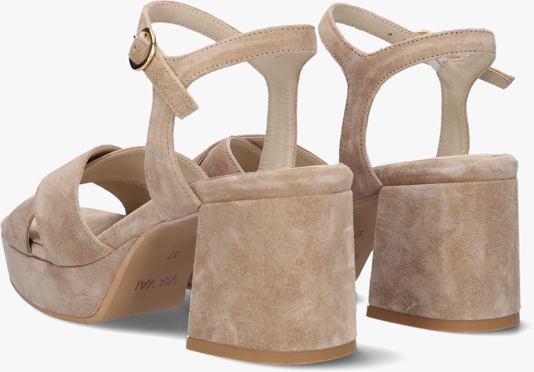 VIA VAI camel via vai sandalen cassia six