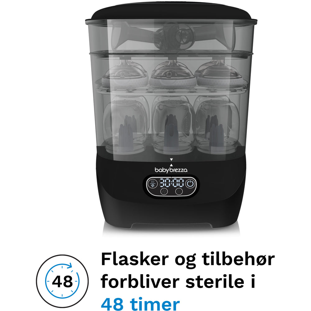 Køb Baby Brezza Black Sterilizer Dryer Advanced