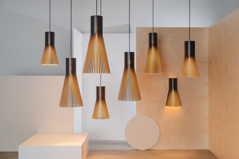 Secto Design Secto 4201 hanglamp Ø25 zwart