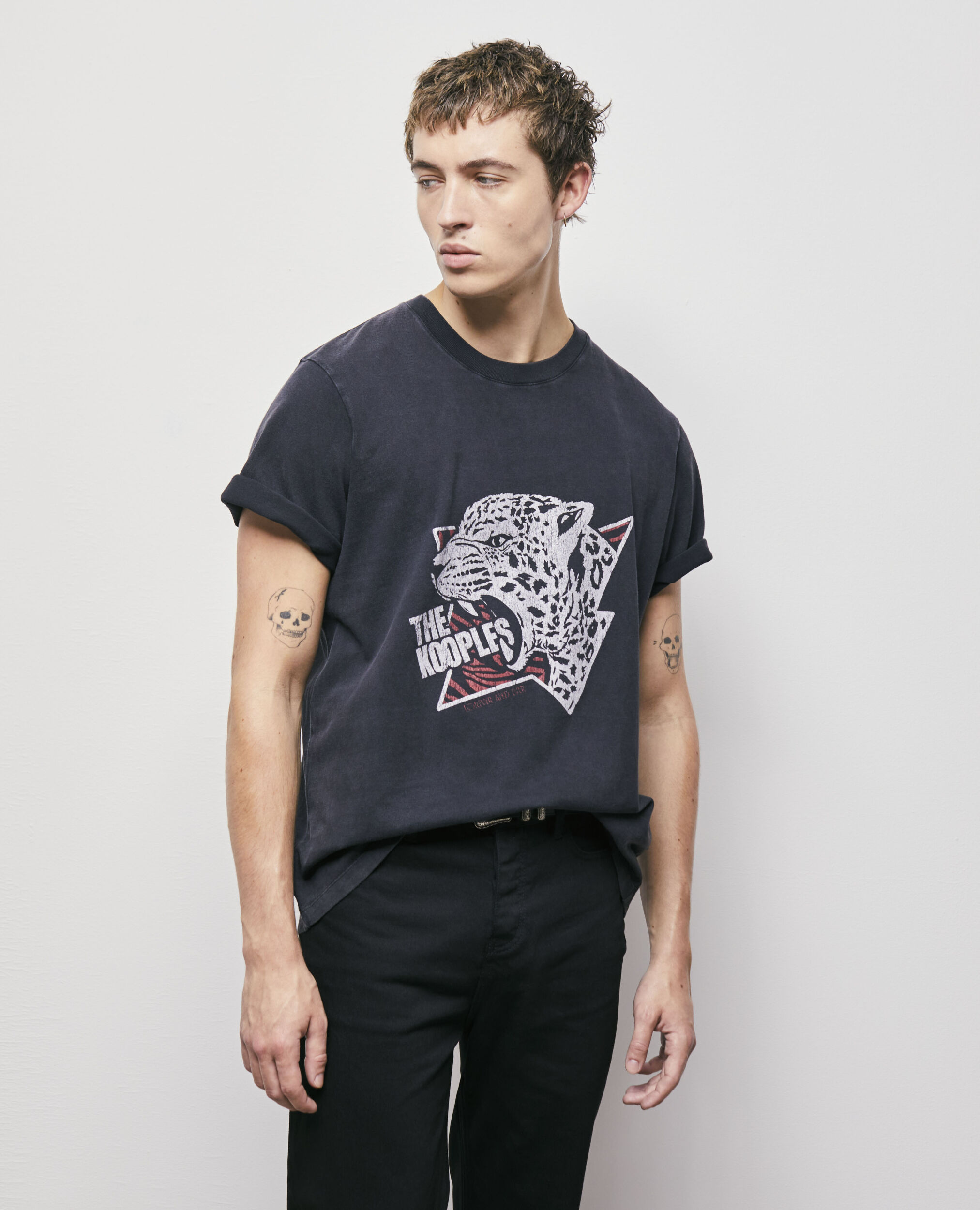 T-shirt sérigraphié tigre