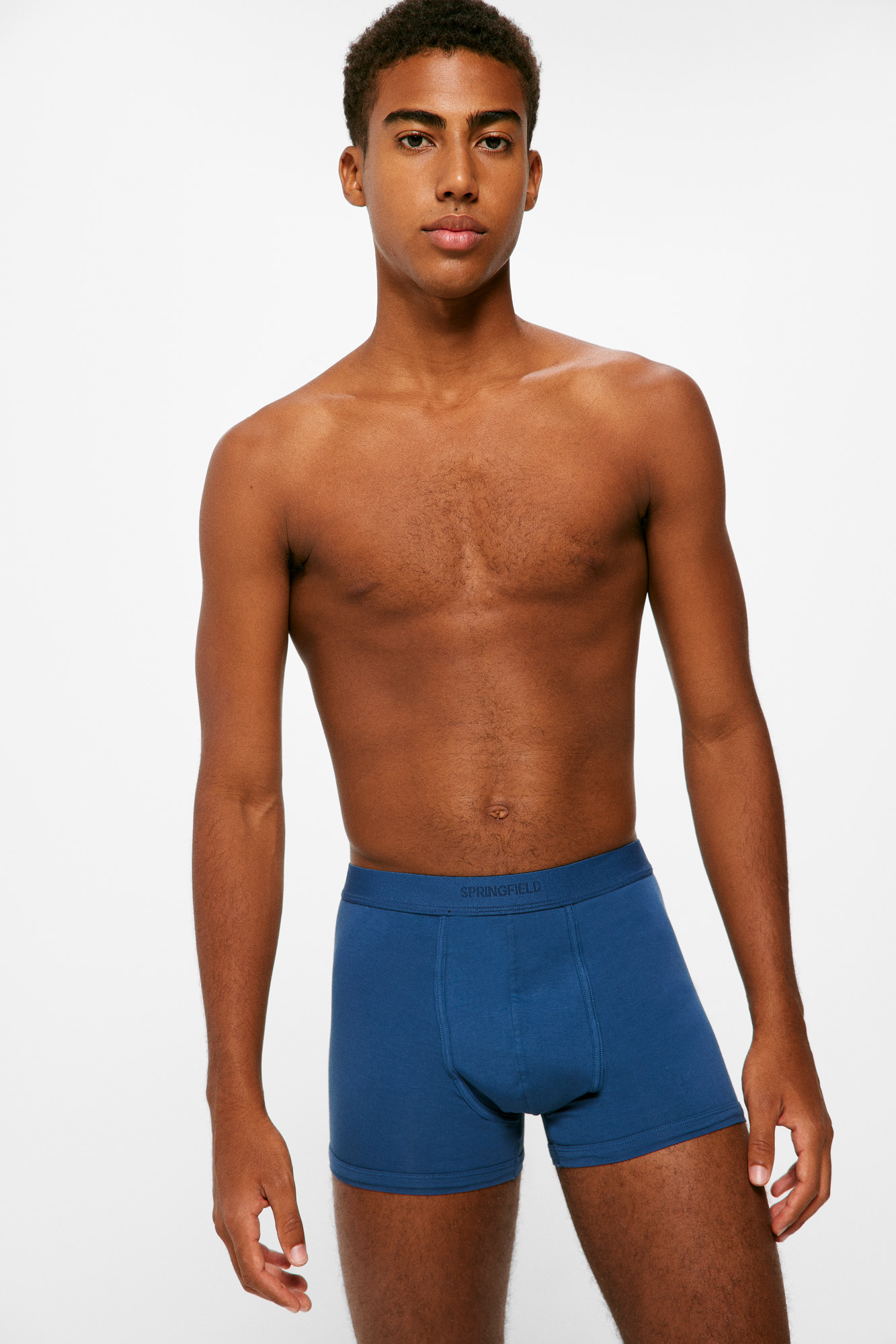 Pacote com 2 cuecas boxer básicas