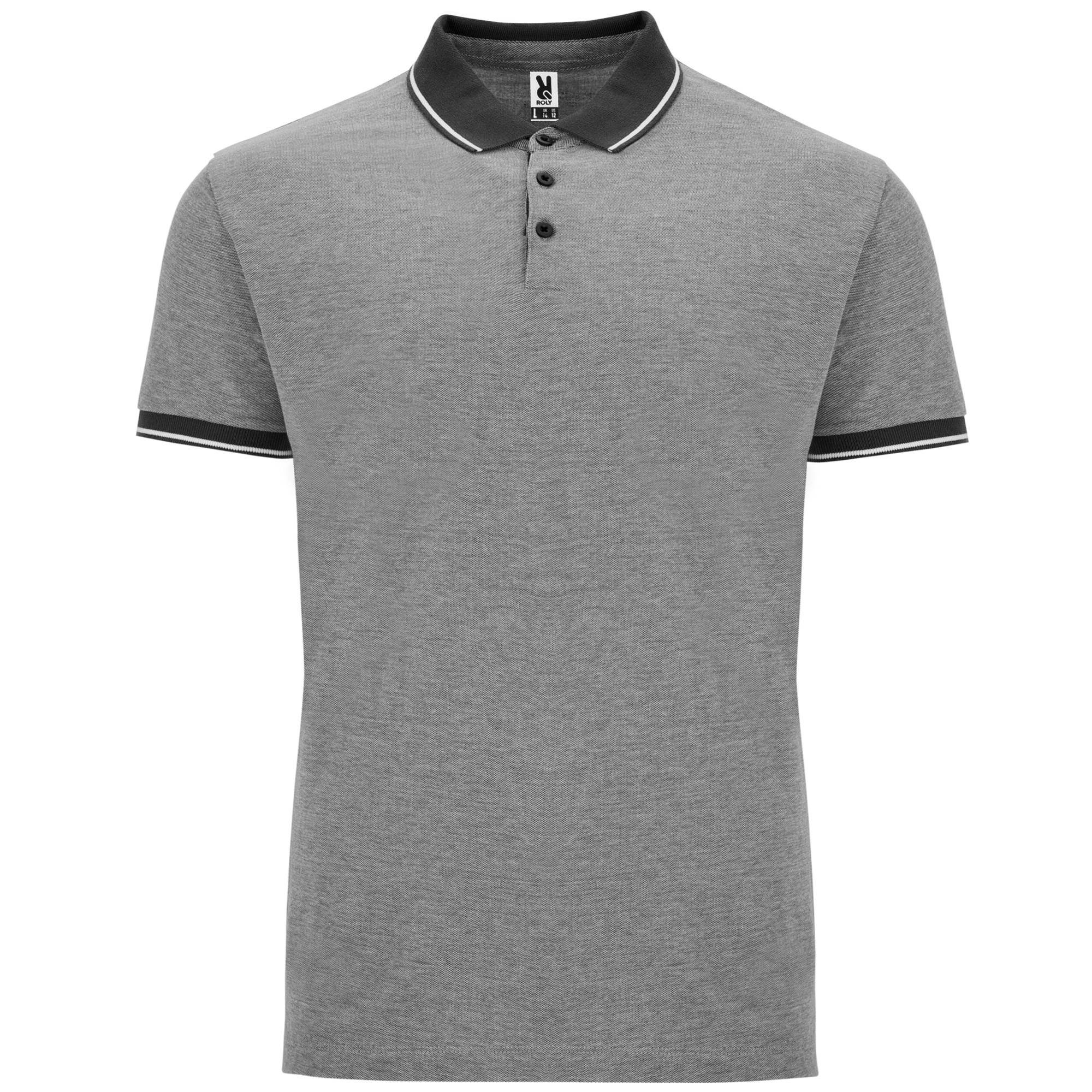 Roly PO0395 - BOWIE Polo chiné manches courtes