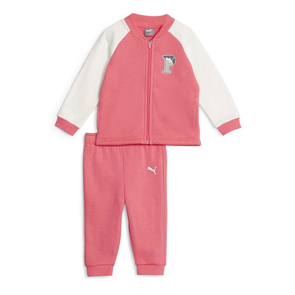 Puma Survêtement Rose/Blanc Fille Garçon Academy Jogger