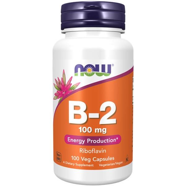 Vitamina B2 (Riboflavina) 100Mg