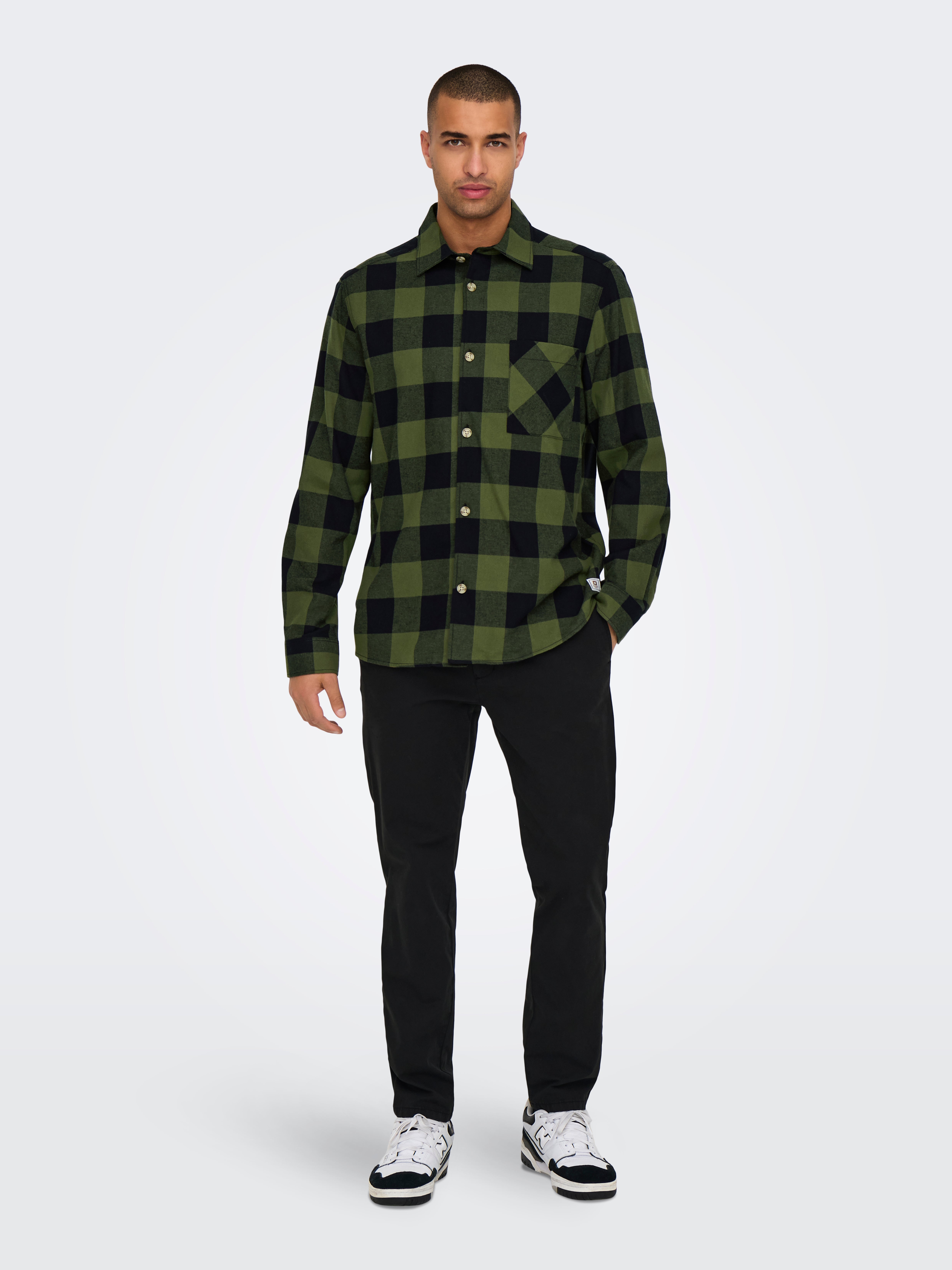 ONSMASON Hemd Olive Night