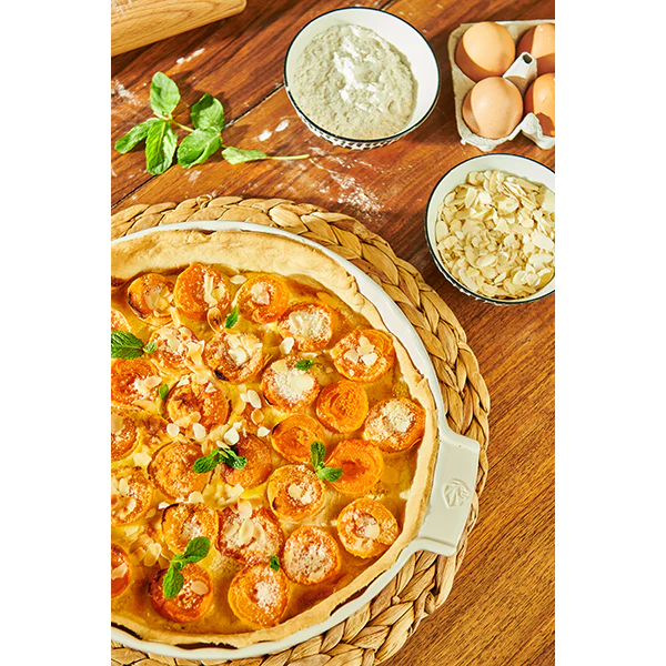 Moule à tarte céramique écru 30 cm Peugeot