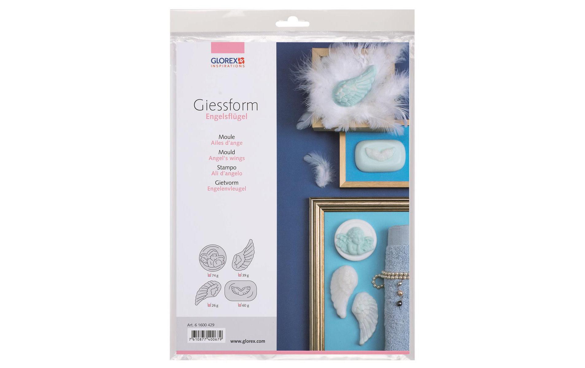 Giessform EngelsflügelSeife Giessform