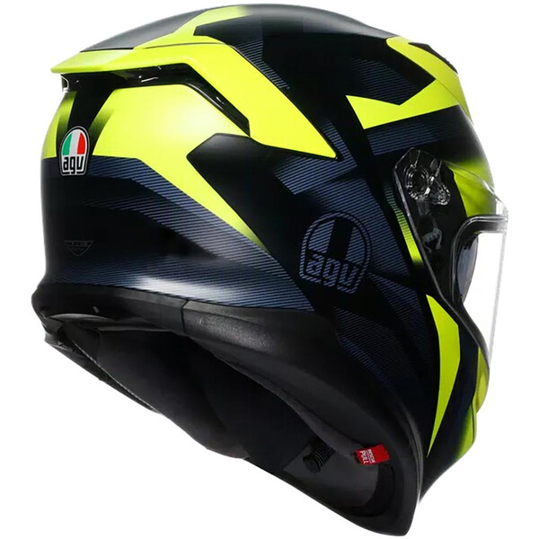 AGV - Casque K7 Glimpse Noir / Jaune fluo