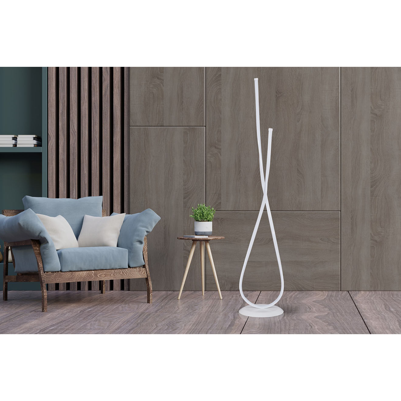 Sheen Lampadaire Van Gogh multicolore - 25x25x120 cm