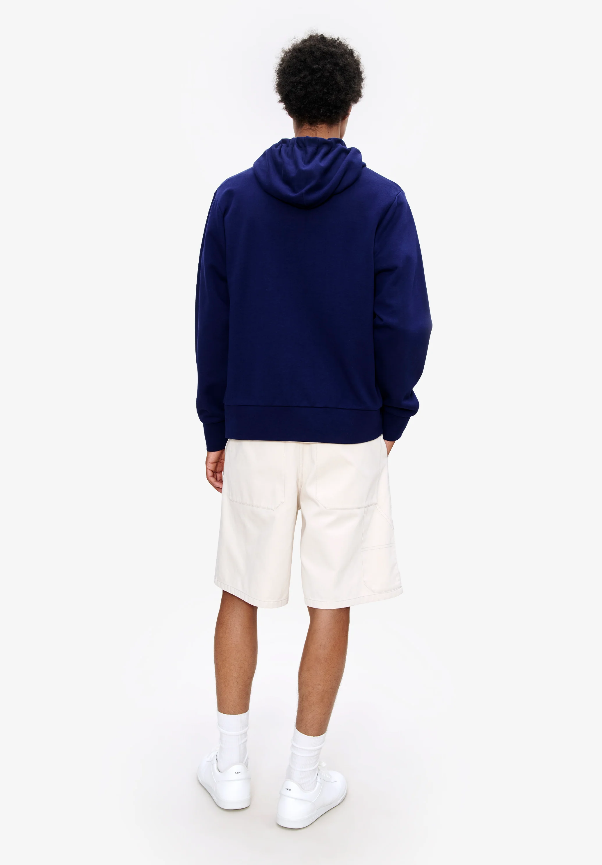 Hoodie bleu marine à logo VPC