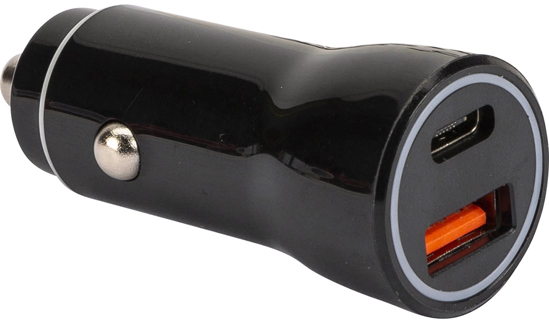 12V USB-C & USB-A adapter hurtig oplader