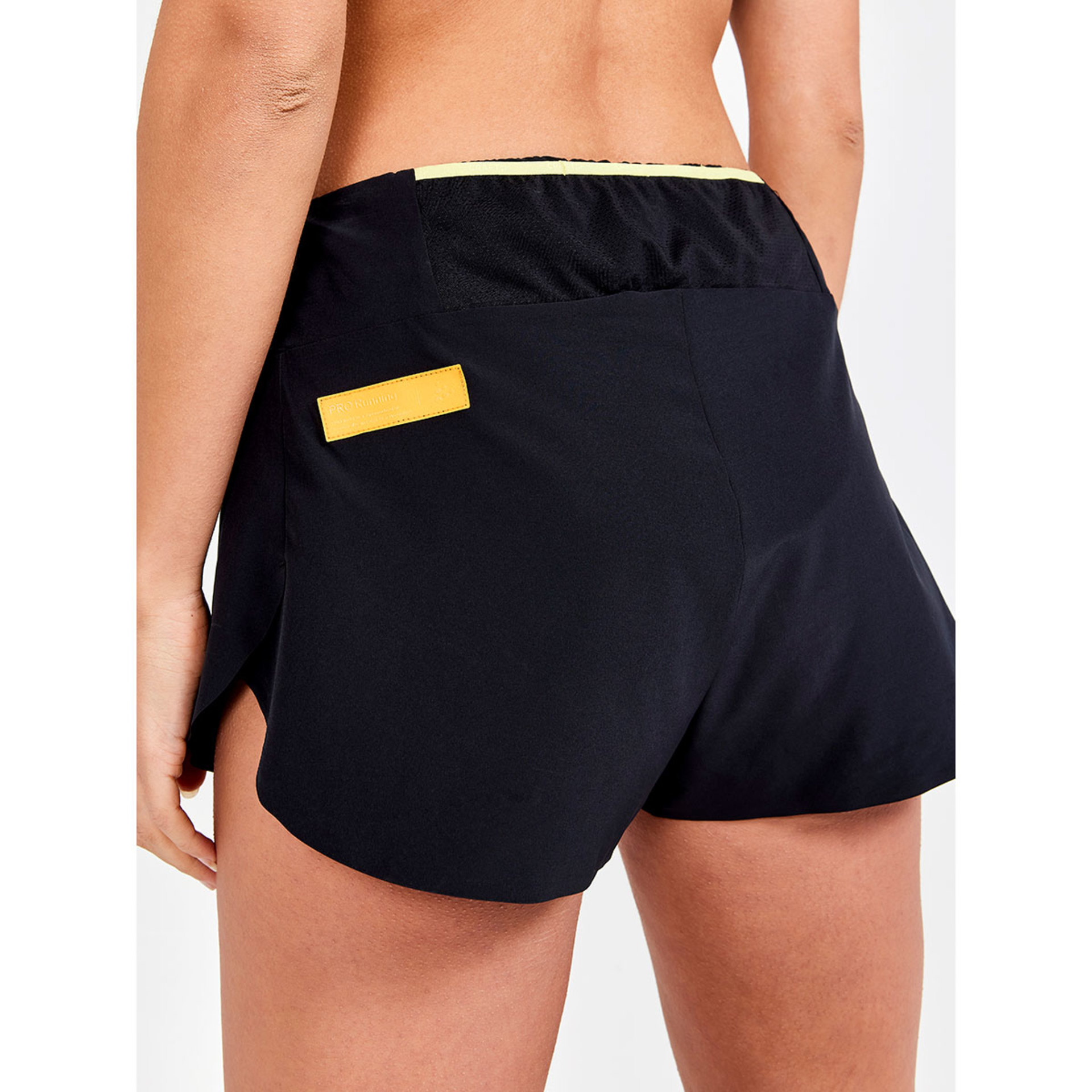 Craft PRO Hypervent Split Hardloopbroek Kort Zwart/Paars Dames