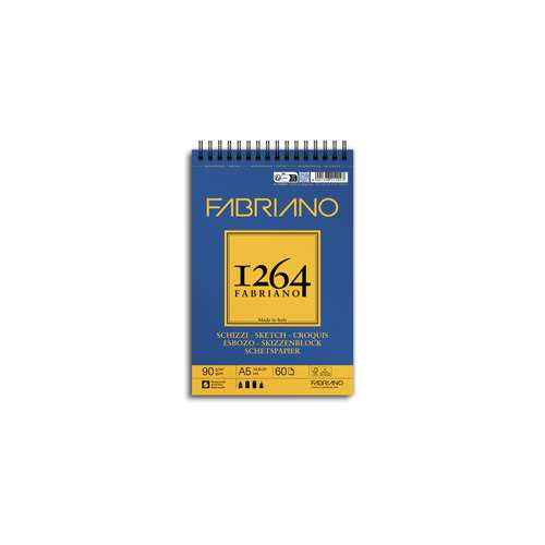 FABRIANO® 1264 Skizzenblock mit Spiralbindung