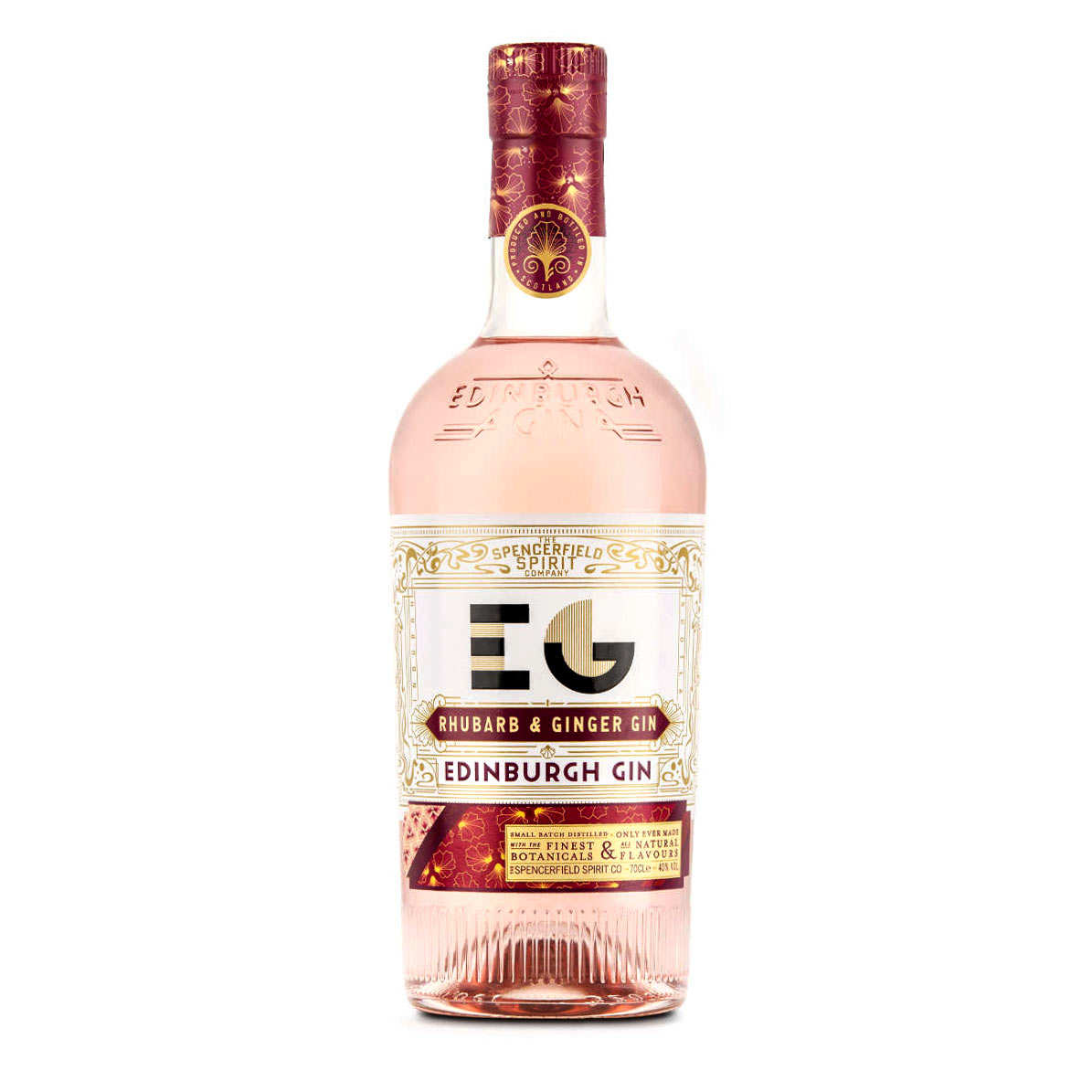 Edinburgh Gin Rhubarb & Ginger - Gin d'Ecosse 40%