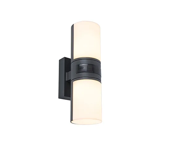 LED-Oudoor-Wandleuchte mit Bewegungsmelder