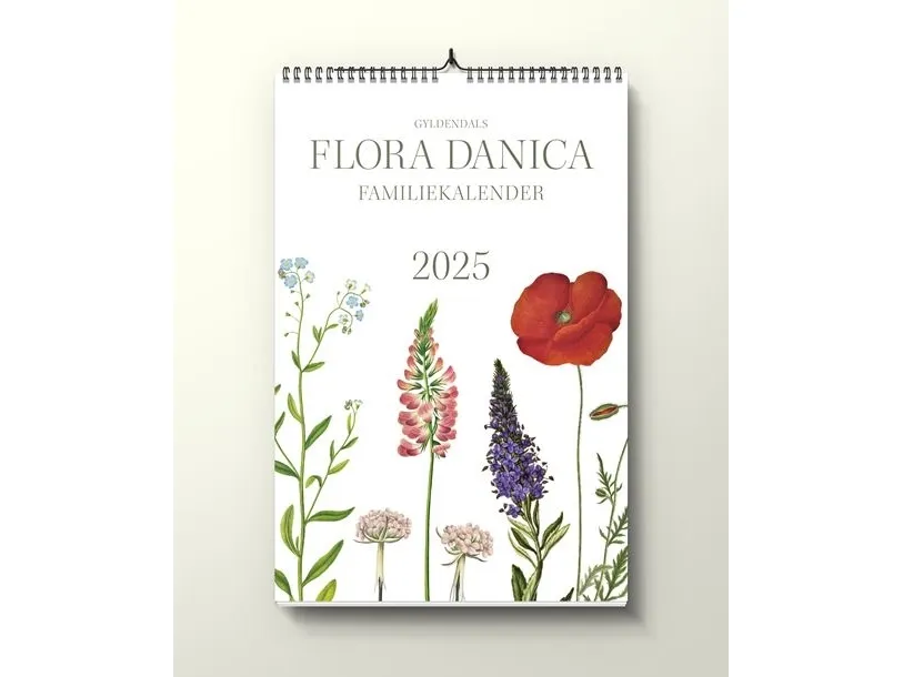 Flora Danica-familiekalender 2025 | Gyldendal
