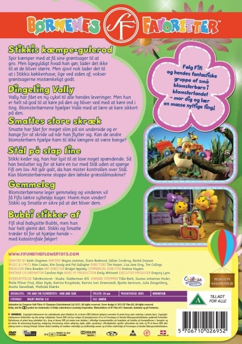 Fifi And The Flowertots / Fifi Og Blomsterbørnene - Gemmeleg - DVD